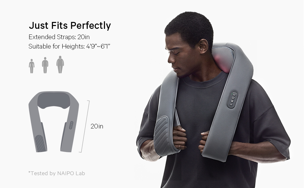 Naipo Nakkemassage med genopladeligt batteri - Image 15